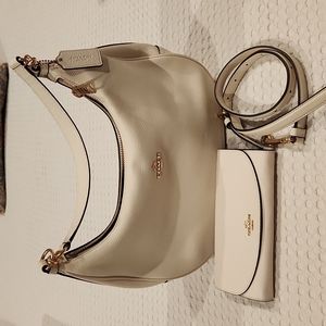 Off white Coach purse